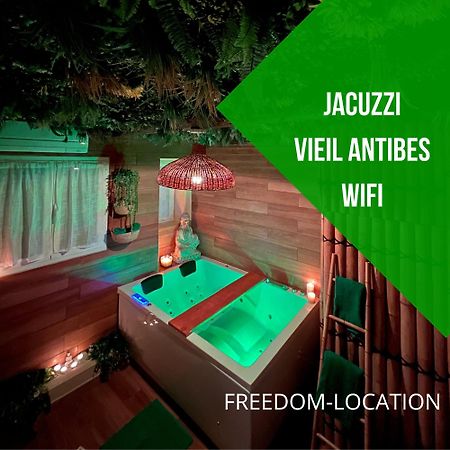 Le Balneo Jacuzzi Vieil Antibes Safranier Apartment ภายนอก รูปภาพ